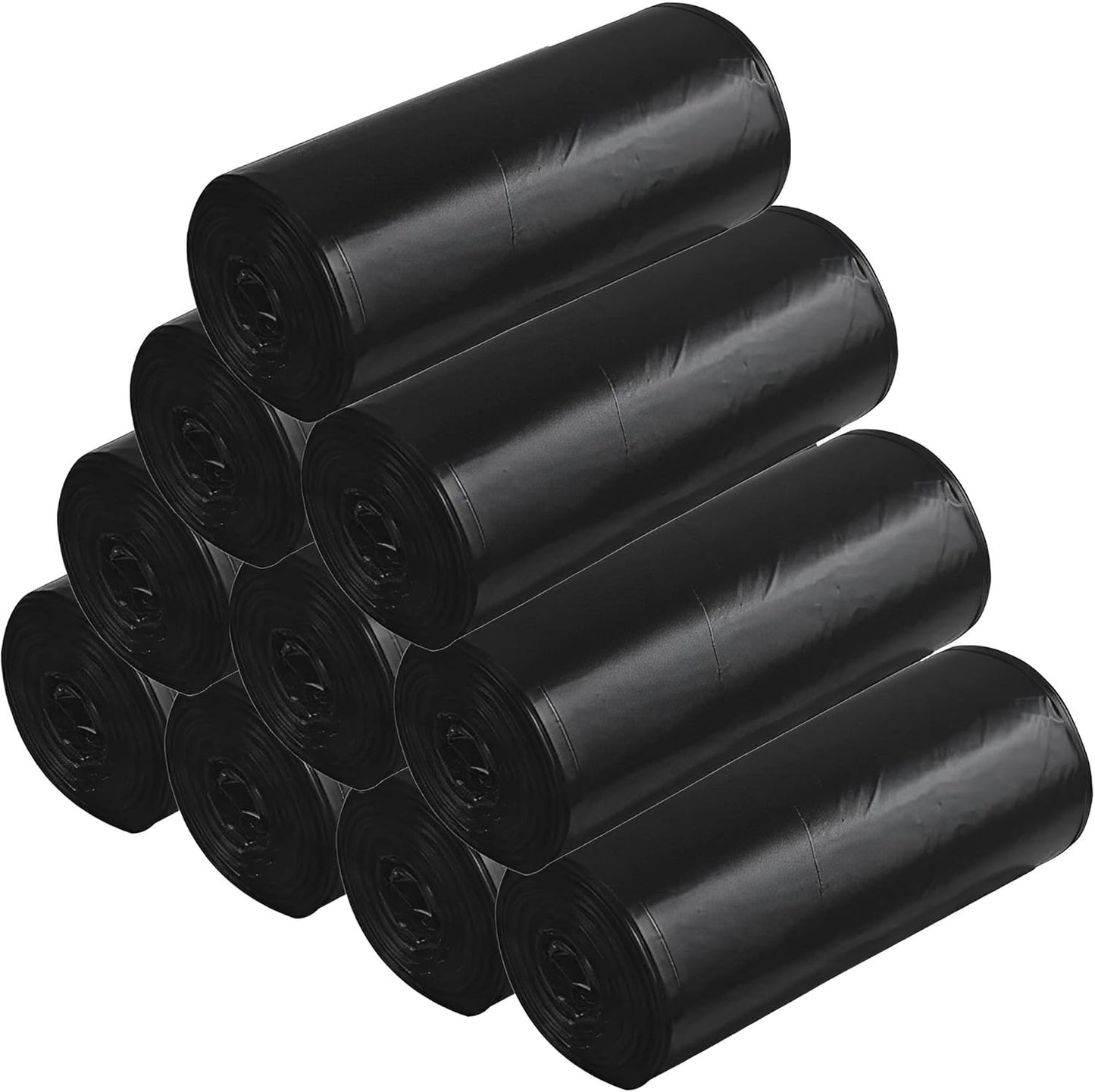 200 Medium Duty Black Refuse Sacks Rubbish Bags Bin Liners Large