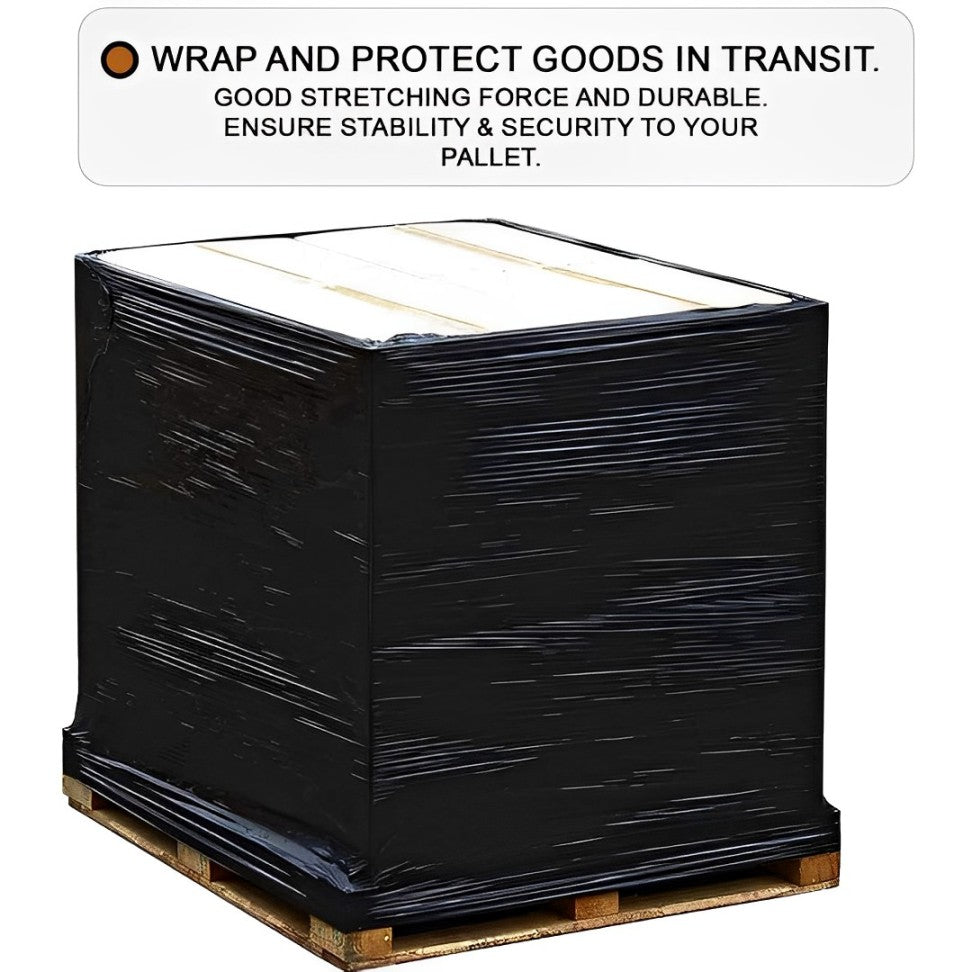 Multi Use Strong Pallet Wrap Cling Film | Water & Moisture Proof Pallet Stretch Shrink Wrap | Tear Resistant | High-Quality Easy to Use Pallet Wrap 400mm x 250m (6)