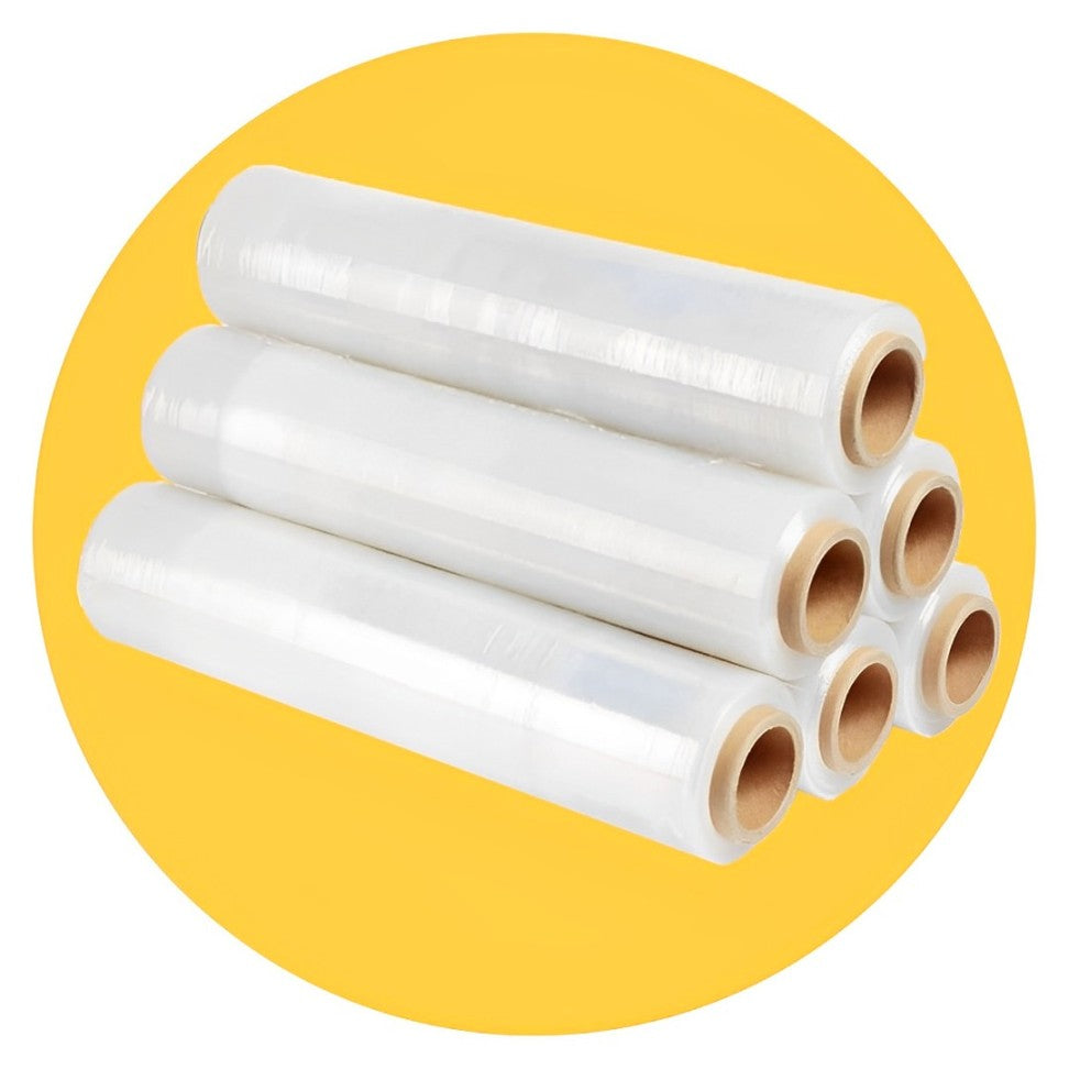 Multi Use Strong Pallet Wrap Cling Film | Water & Moisture Proof Pallet Stretch Shrink Wrap | Tear Resistant | High-Quality Easy to Use Pallet Wrap 400mm x 250m (6)