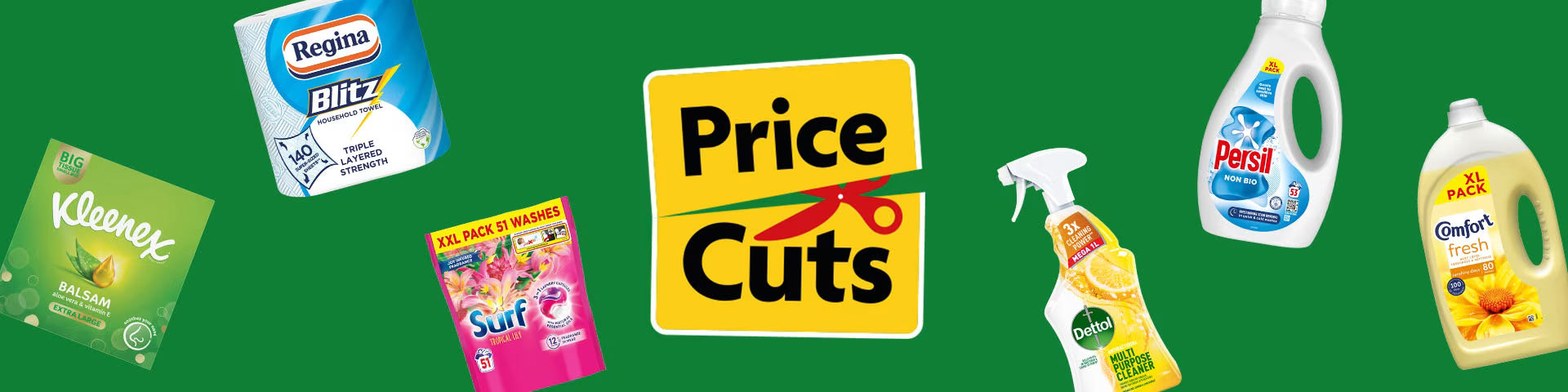 Cleaning Price Cuts