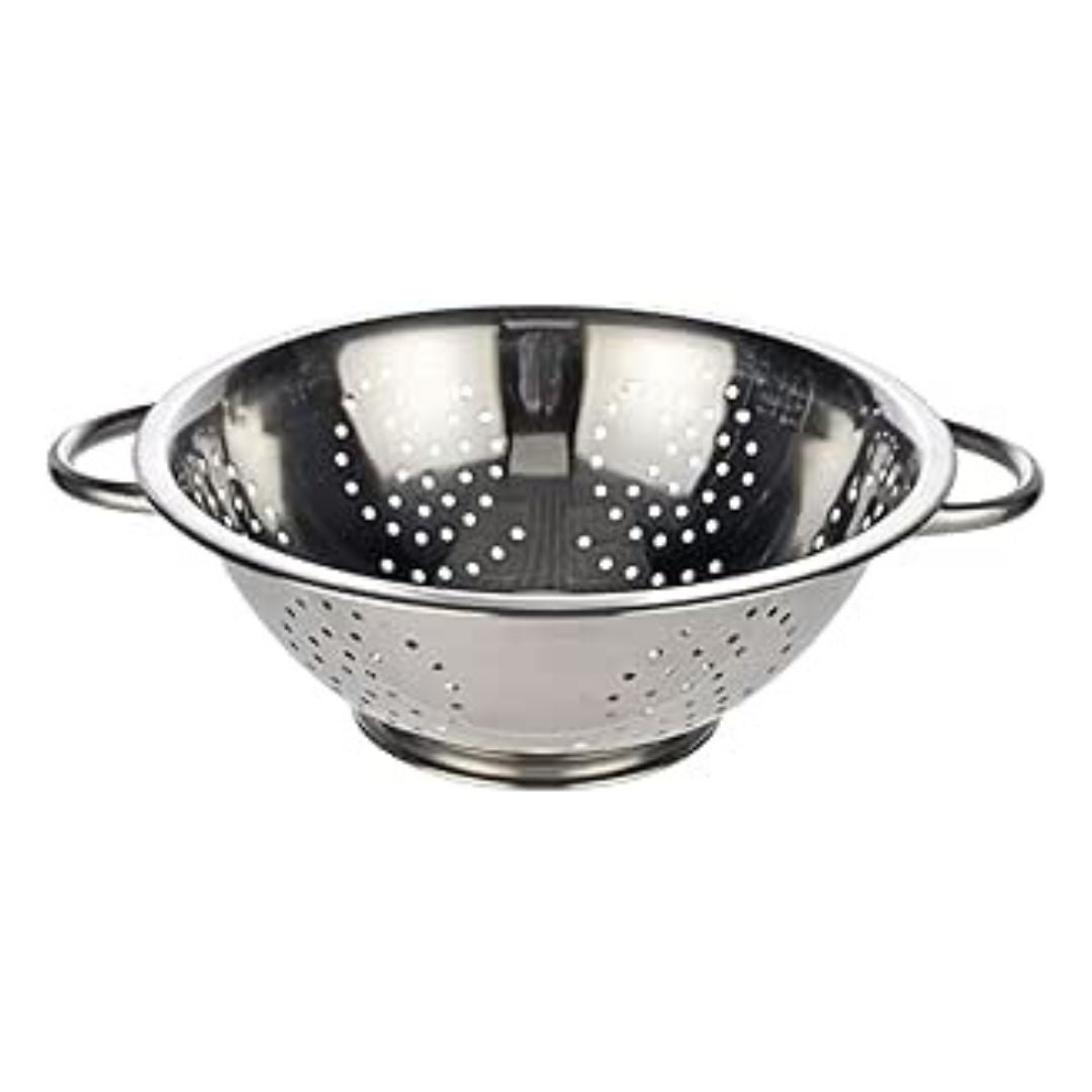 Evokk HI 23041 Stand Strainer Colander 28 cm Stainless Steel Colander With 2 Handles