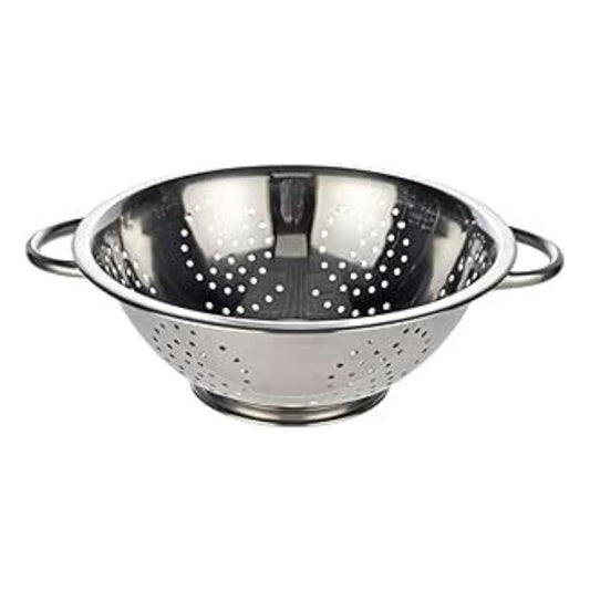 Evokk HI 23041 Stand Strainer Colander 28 cm Stainless Steel Colander With 2 Handles